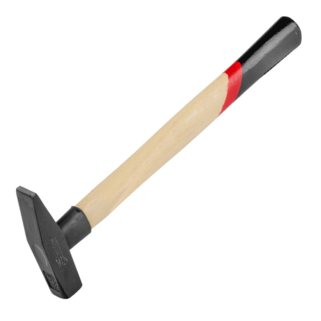 MTX Machinist’s Hammer, Square Peen, Wooden Handle, 200 g
