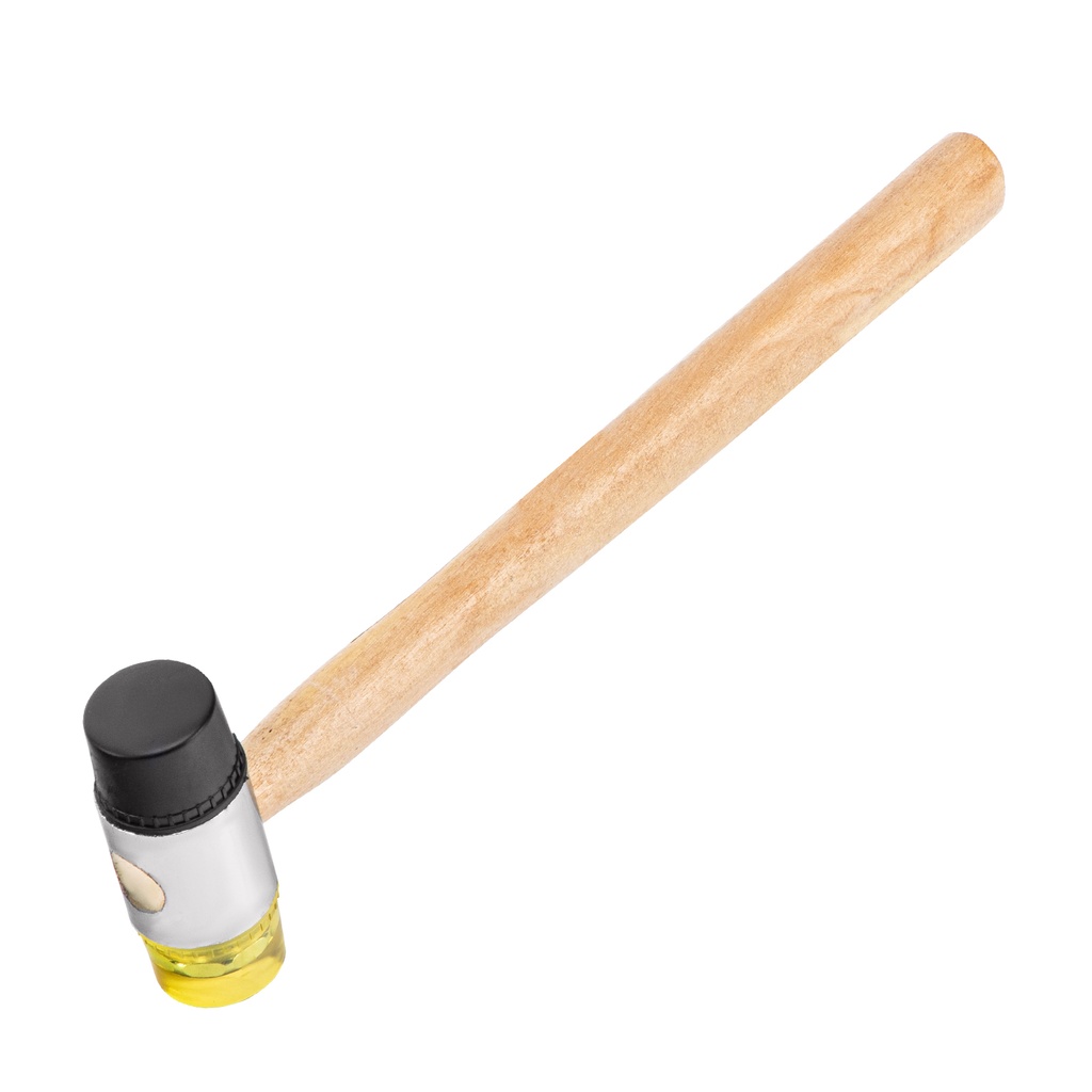 Straightening hammer, peen 35mm combined head, wooden handle// Sparta 108305