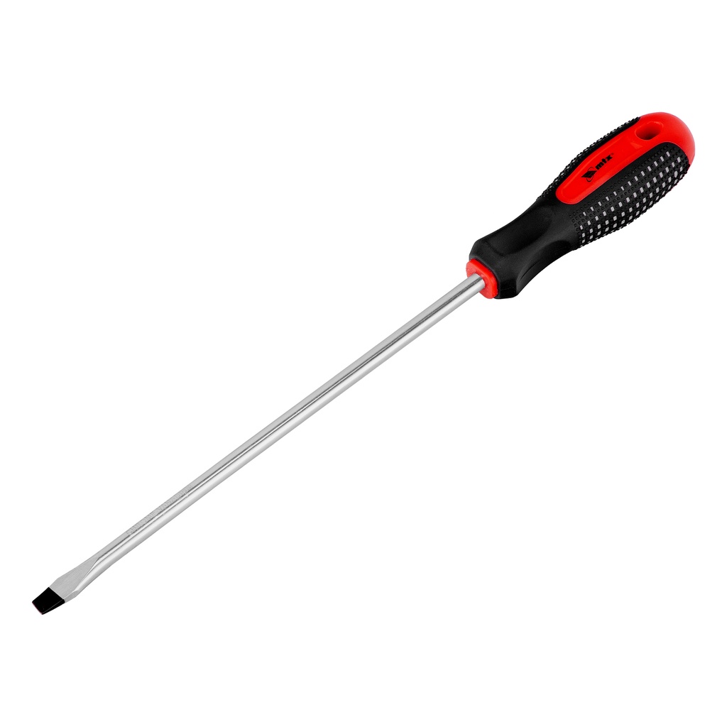 Fusion screwdriver, SL8,0 х 250 mm, CrV, three-component handle "anti slip"// MTX 114279