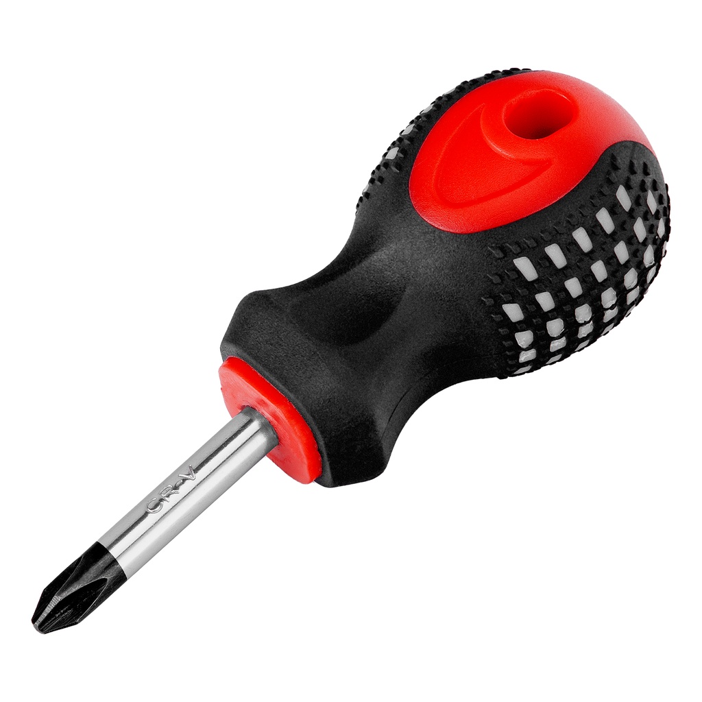 Fusion screwdriver, PH2 х 38 мм, CrV, three-component handle "anti slip"// MTX 114319