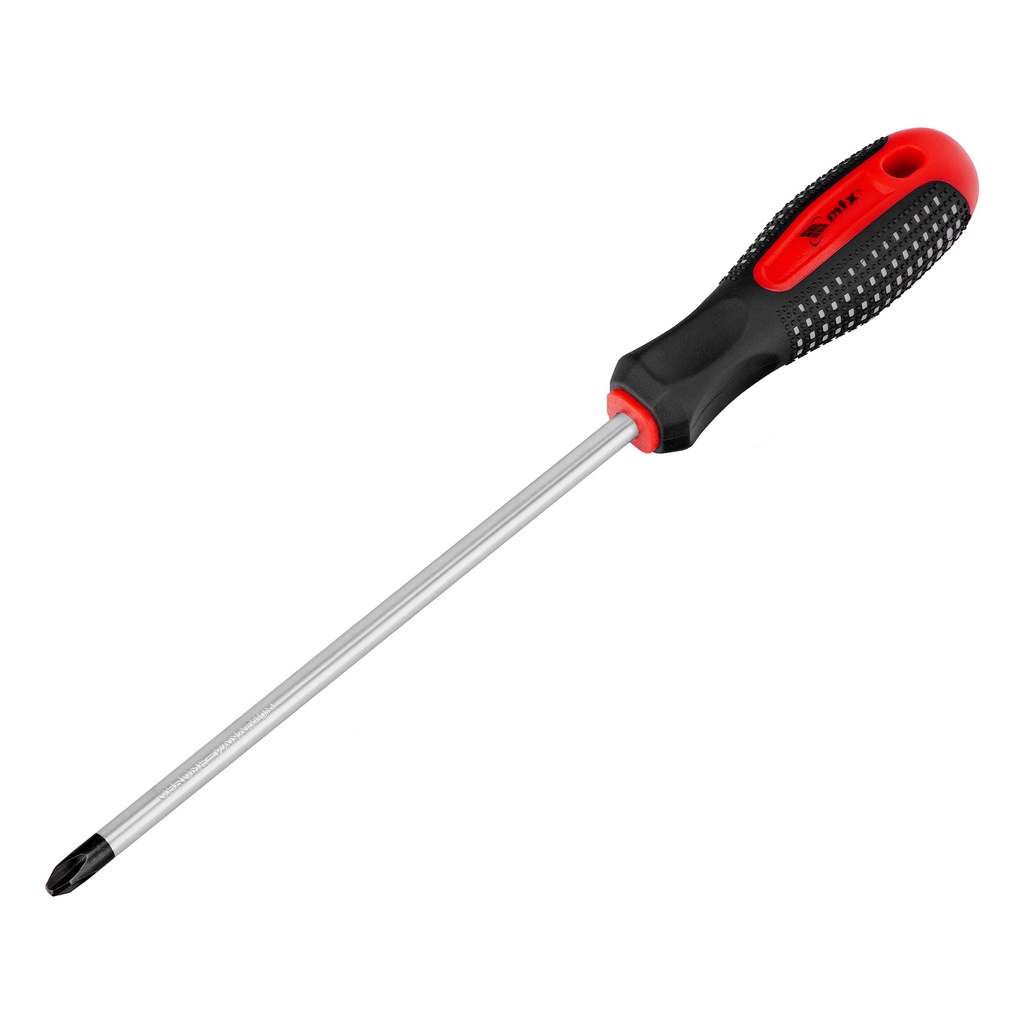 Fusion screwdriver, PH3 х 200 мм, CrV, three-component handle "anti slip"/