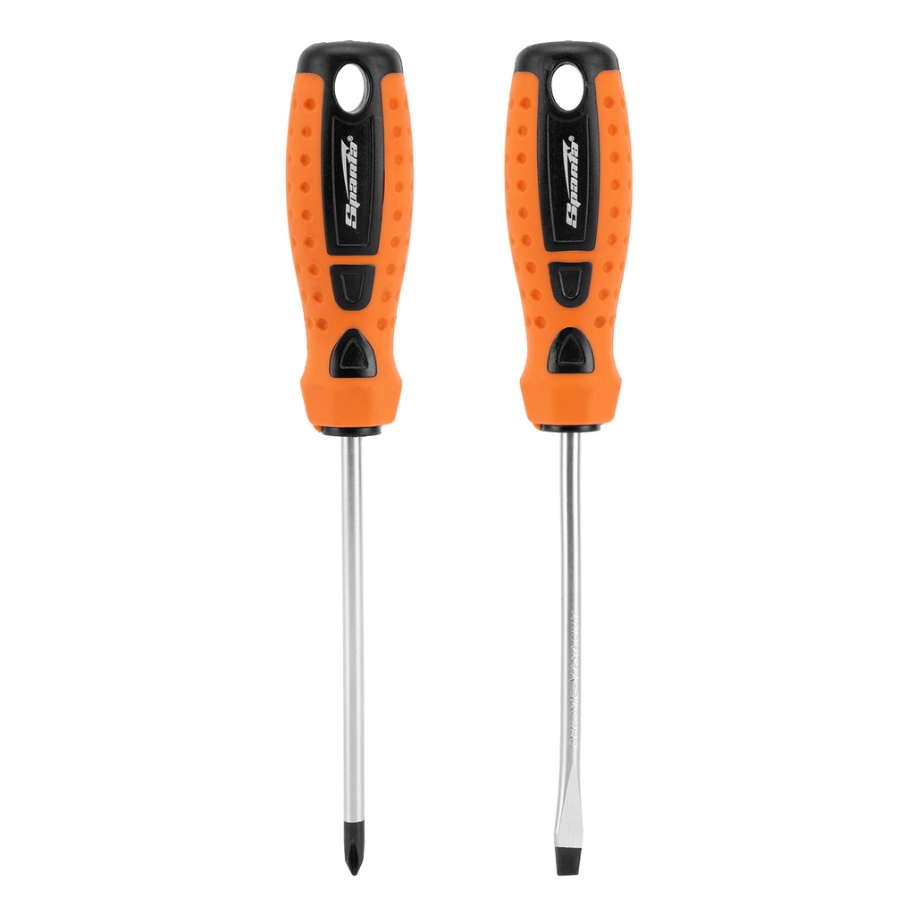 Screwdriver set, 2 pcs,, PH + SL, CS, 2c handle// Sparta 135425