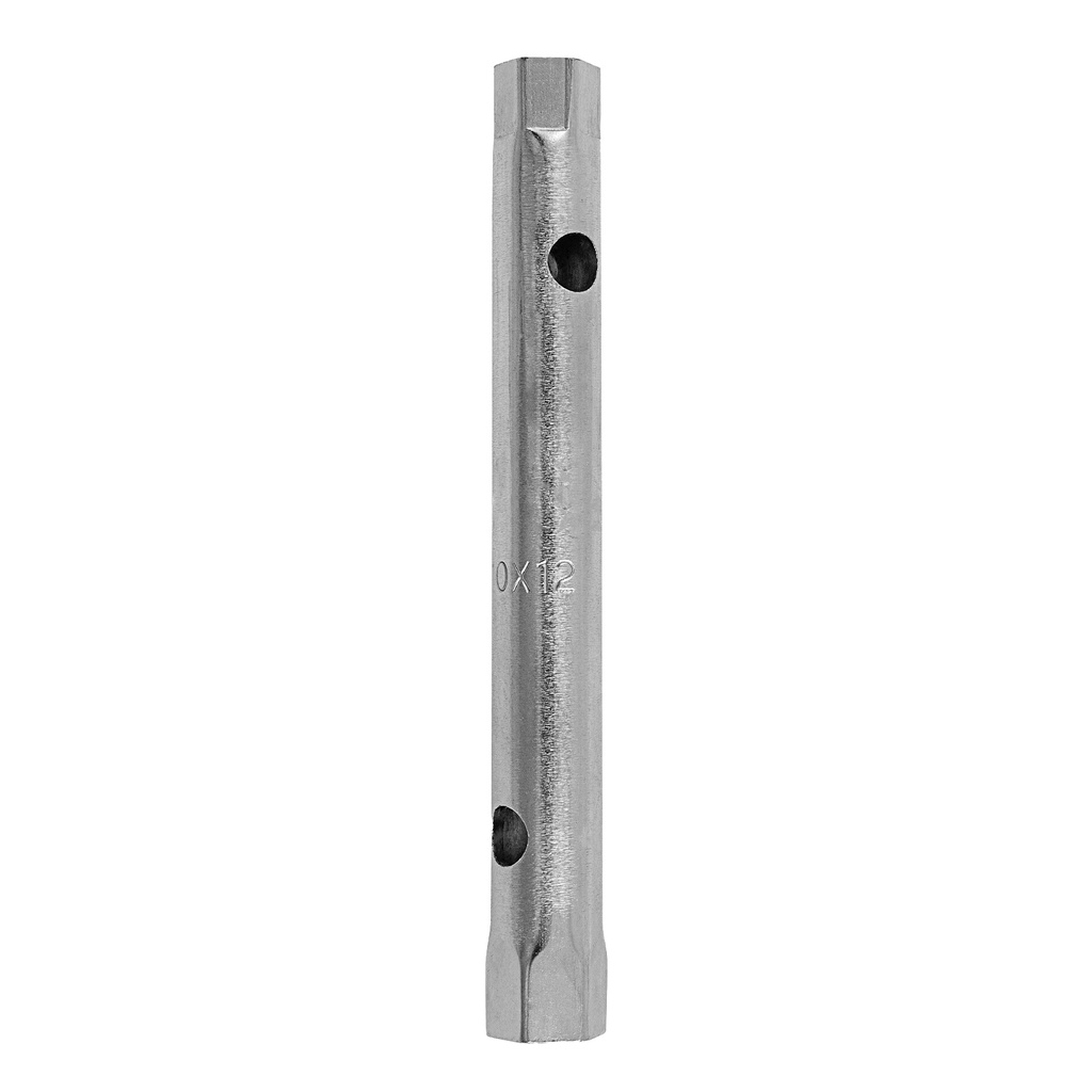 Tubular box spanner 10х12 mm, white zink/