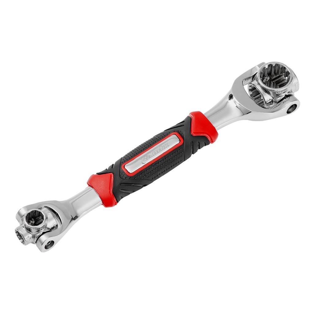 Universal socket wrench 48 in 1, CrV, 8-19mm, Spline// MTX