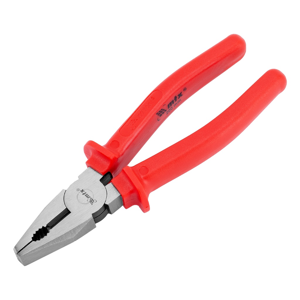 Flat-nose pliers, 200 mm, plastic handles, Econom line// MTX 169949