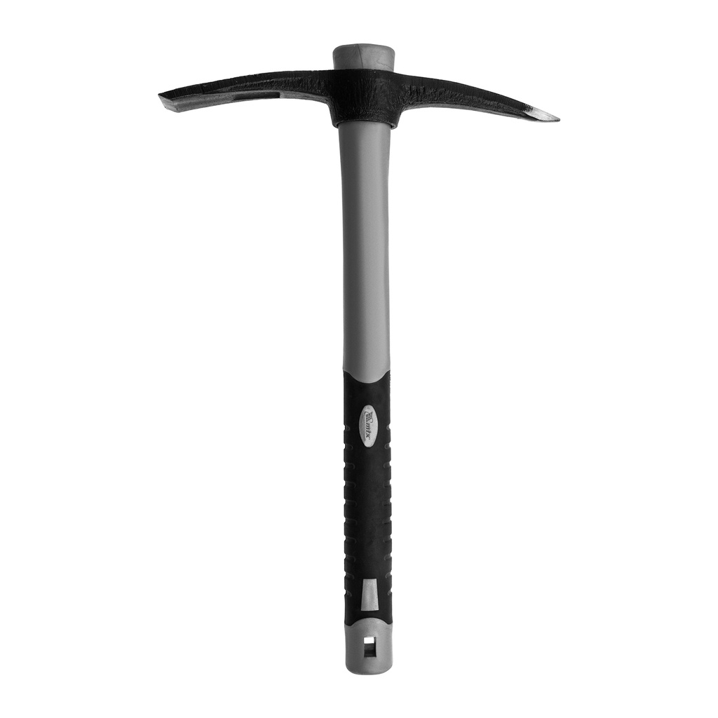 Pickaxe MINI, 400 g, 385 mm, fibreglass rubber coated handle// MTX 218289