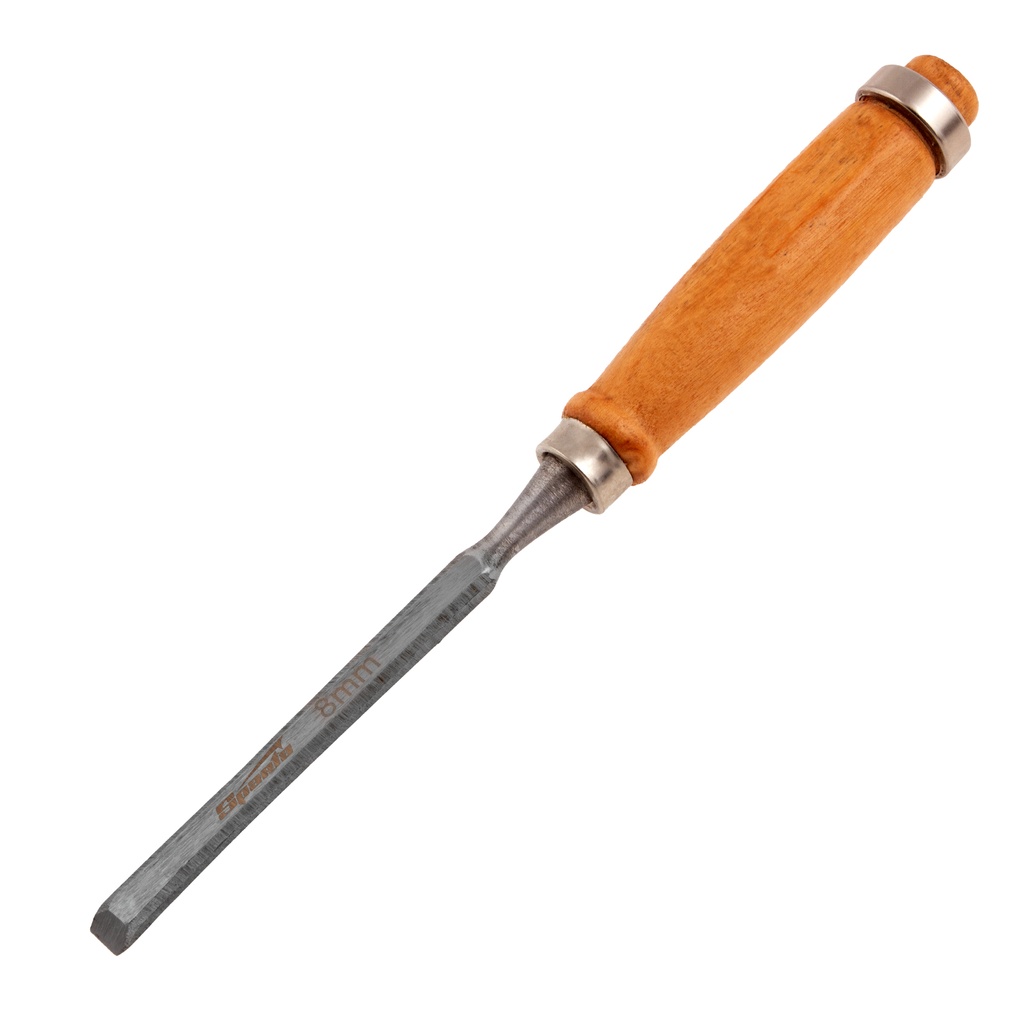 Chisel 8 mm, wooden handle// Sparta 242425