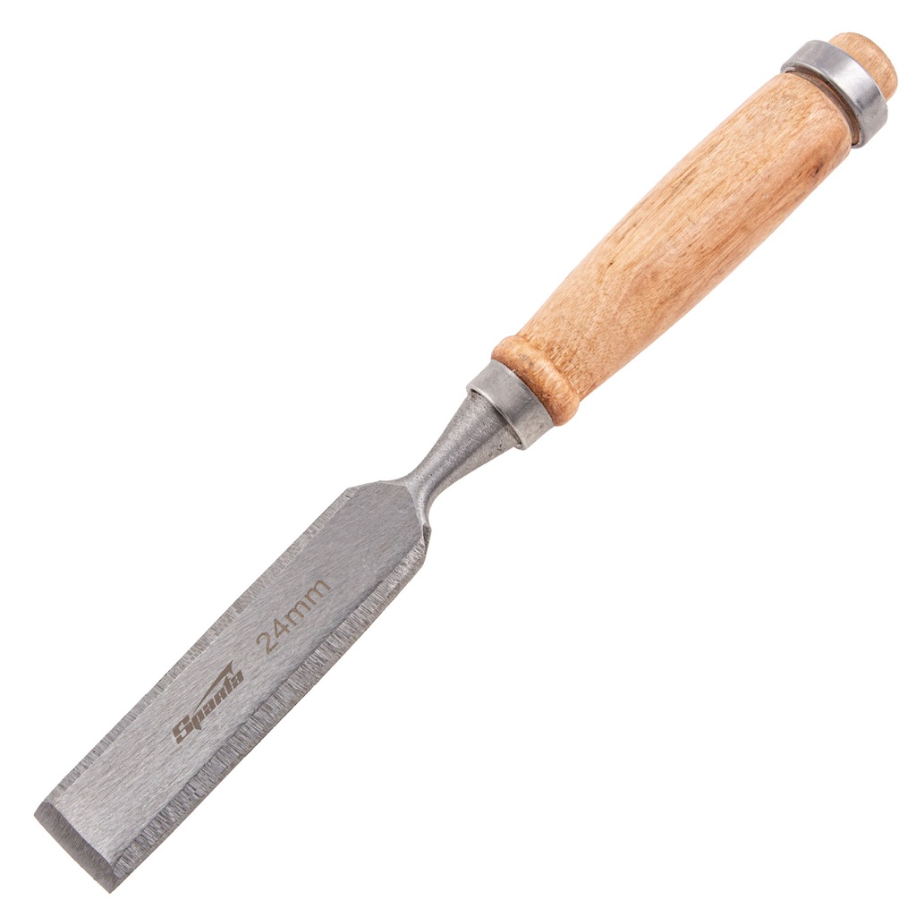 Chisel 24 mm, wooden handle// Sparta 242505