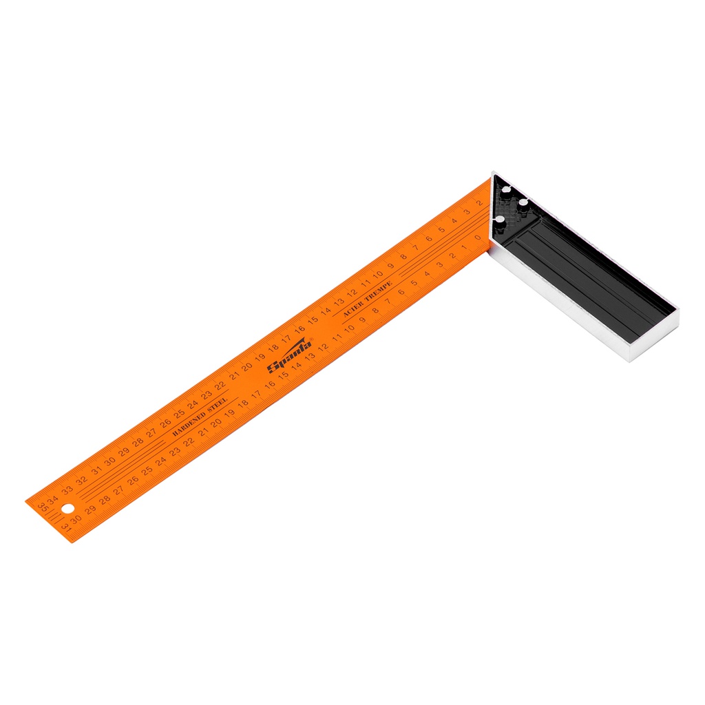 Square-ruler, metallic, 350 mm// Sparta 323465