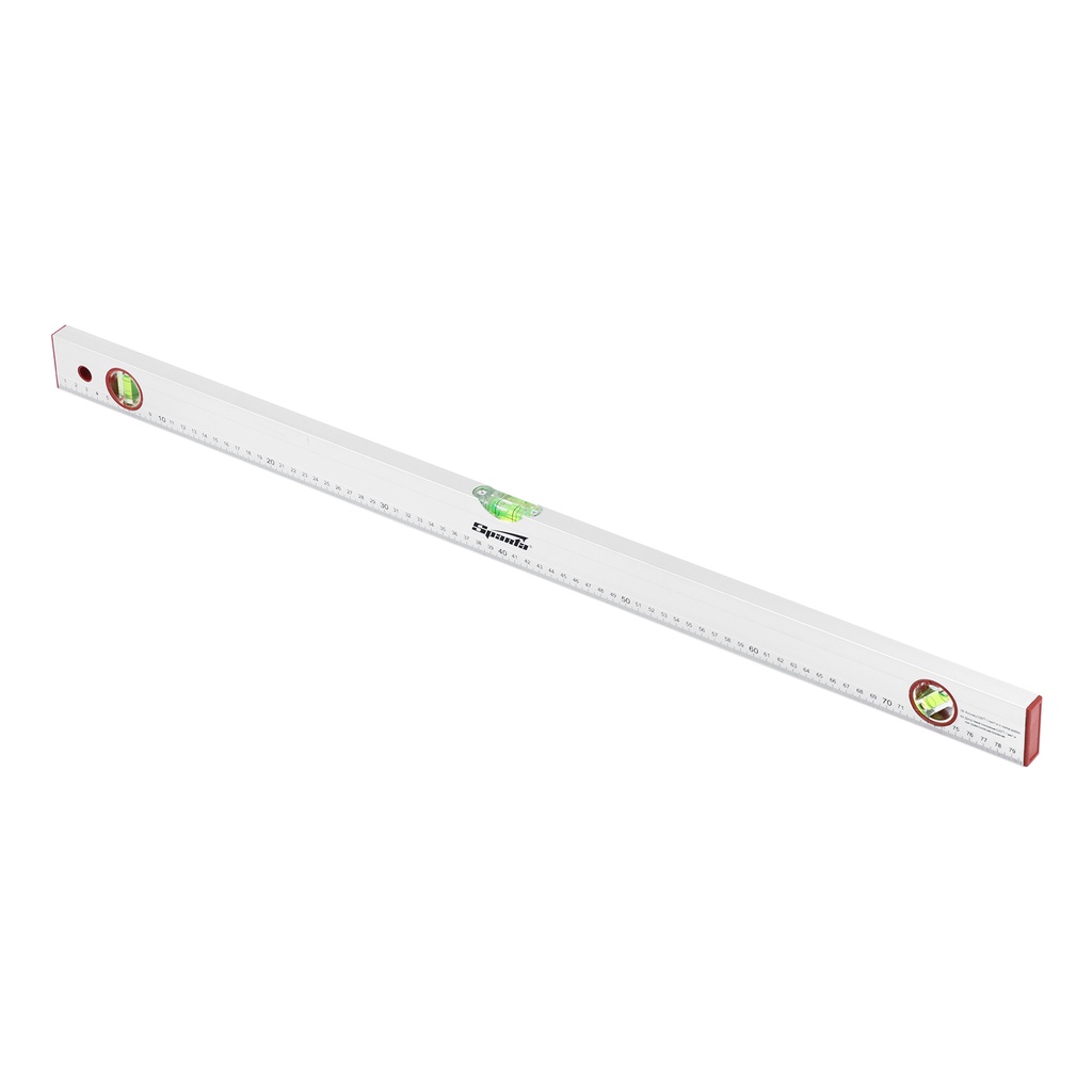 Aluminium spirit level,3 vials, ruler 800 mm// Sparta 331265