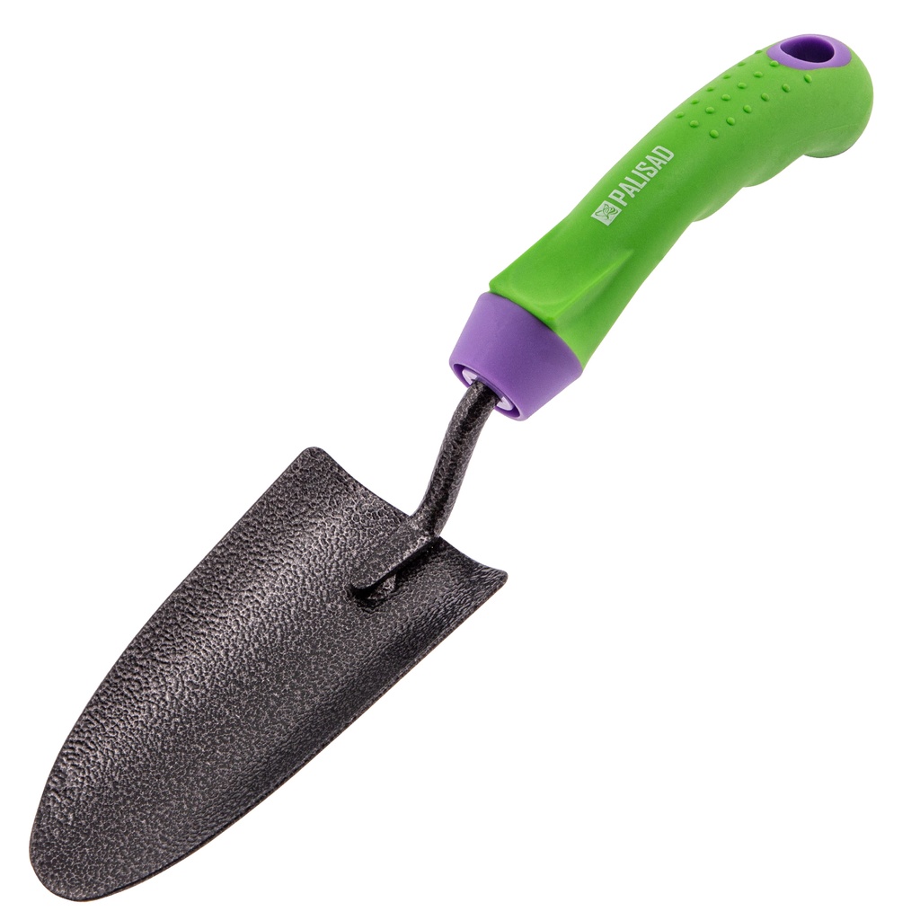 Narrow trowel, protective coating, rubberized ergonomic handle// PALISAD