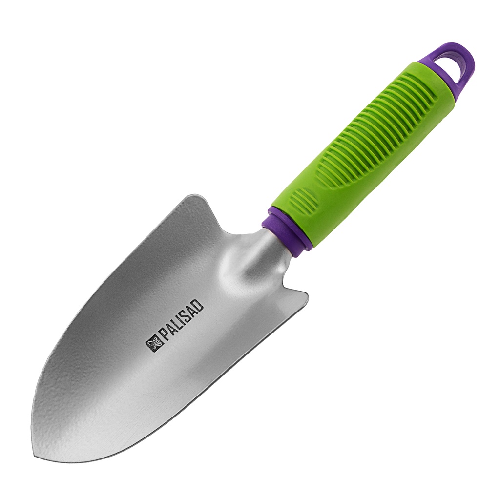 Planting scoop, wide, with rubberized handle, can be used in assembly with 63016, 63017// PALISAD 630018