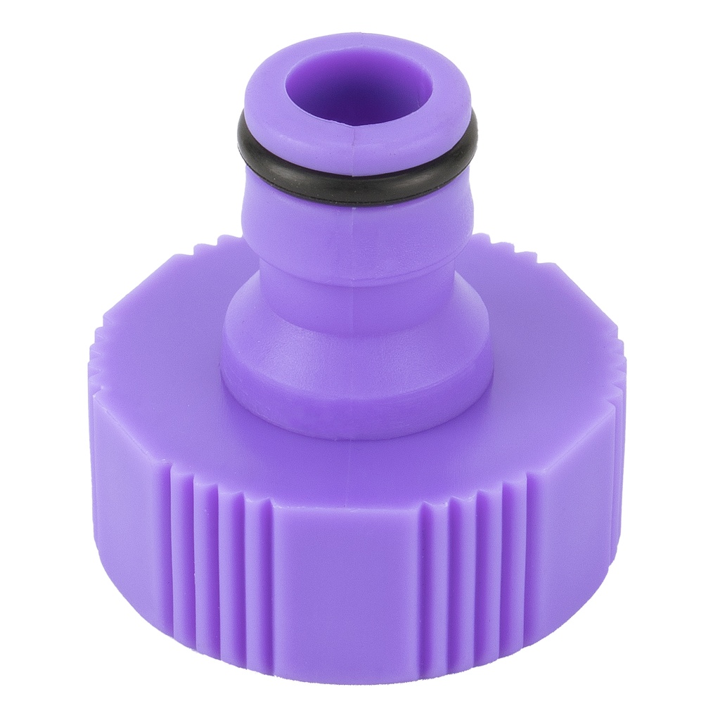Plastic hose adapter 1", internal thread// PALISAD 657308