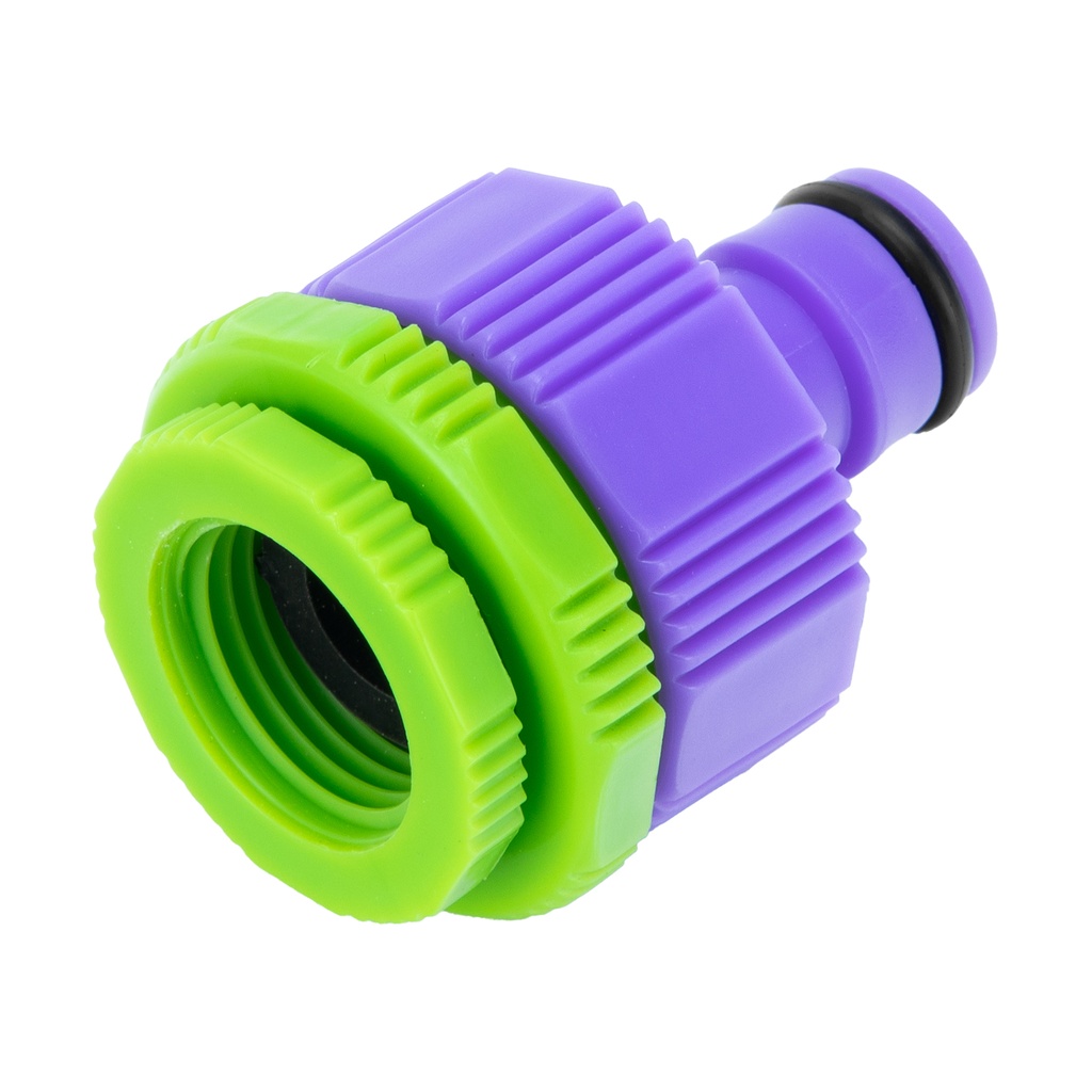 Plastic hose adapter 1/2 "-3/4"-1", internal thread// PALISAD 657358