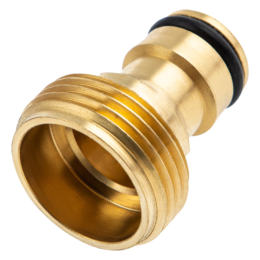 Brass hose adapter 3/4", external thread// PALISAD 658508