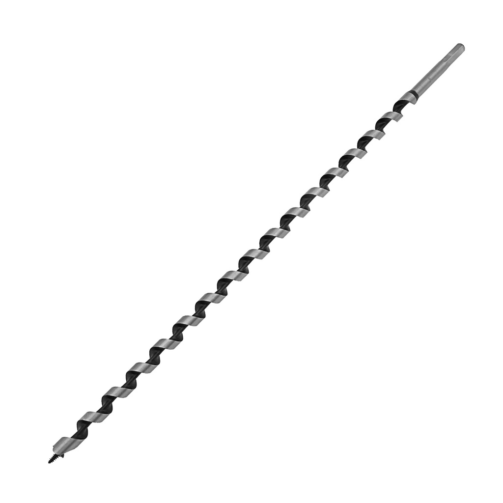 Wood auger drill bit, 12 х 460 mm, hex shank/