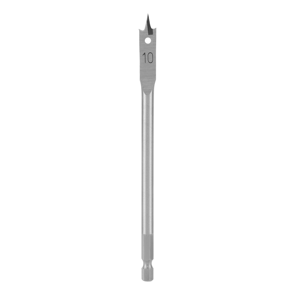 Flat drill bit 10 mm, hex shank// MTX 704049
