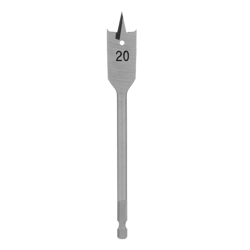 Flat drill bit 20 mm, hex shank// MTX