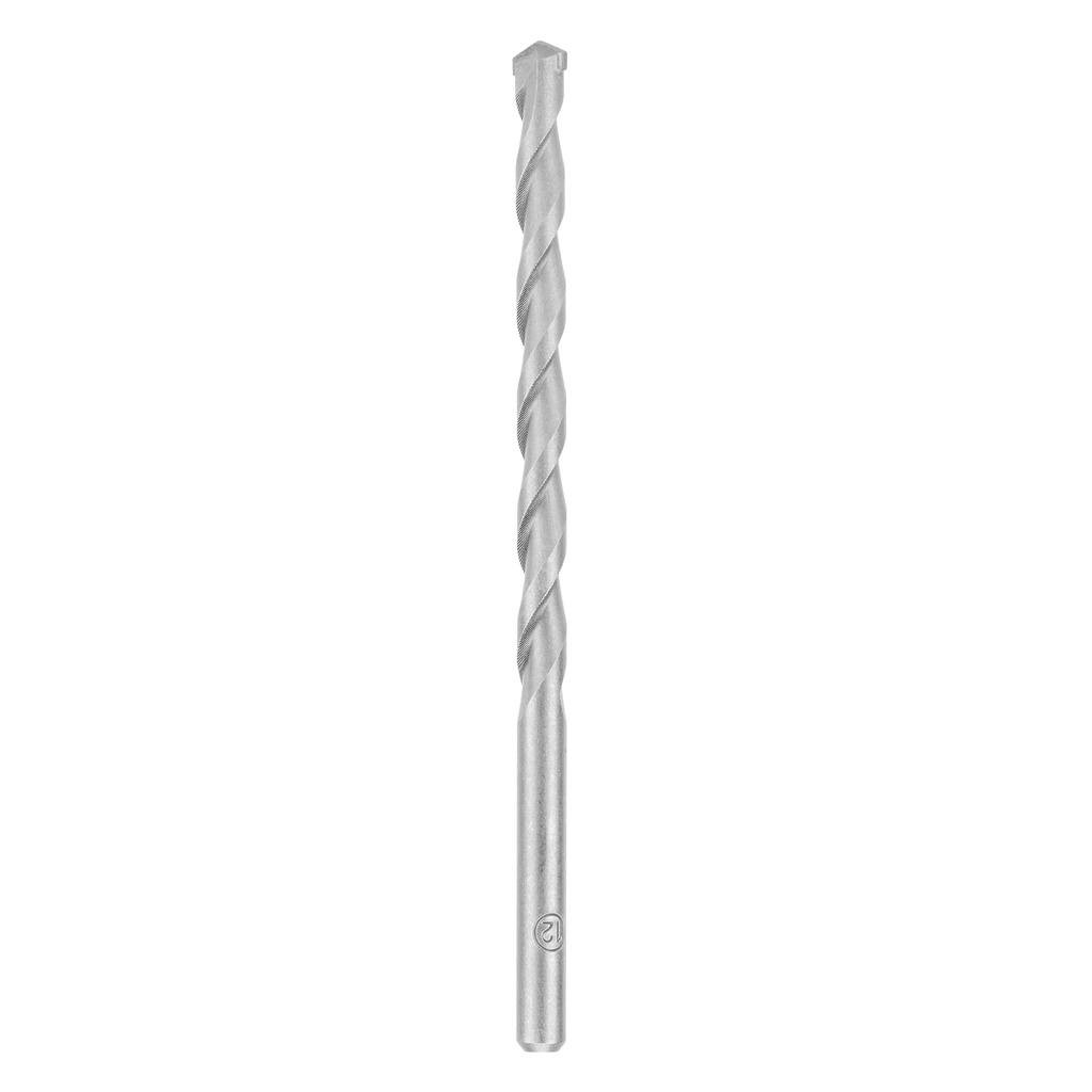 Masonry drill bit, 12 х 200 mm, straight shank// MTX 708729
