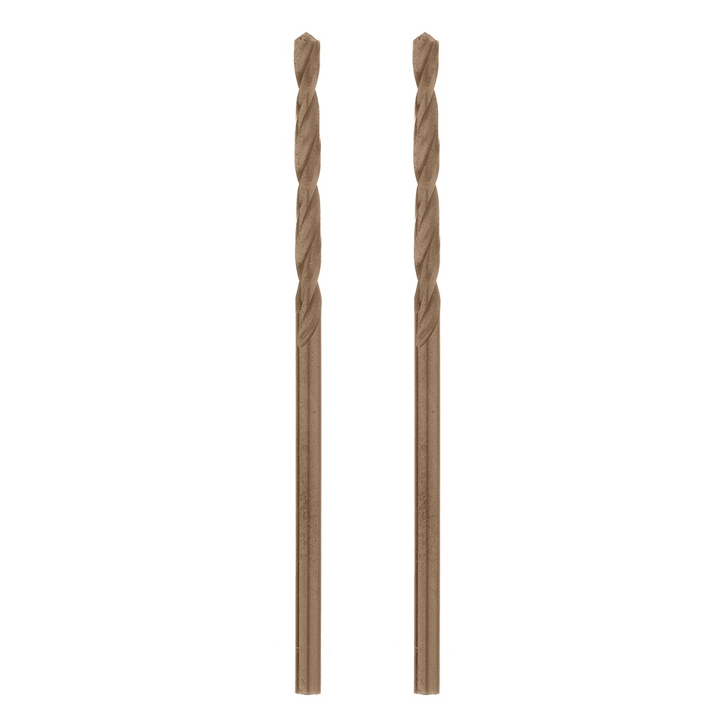 Metal twist drill bit HSS-Co, 2 mm, 2 pcs// MTX