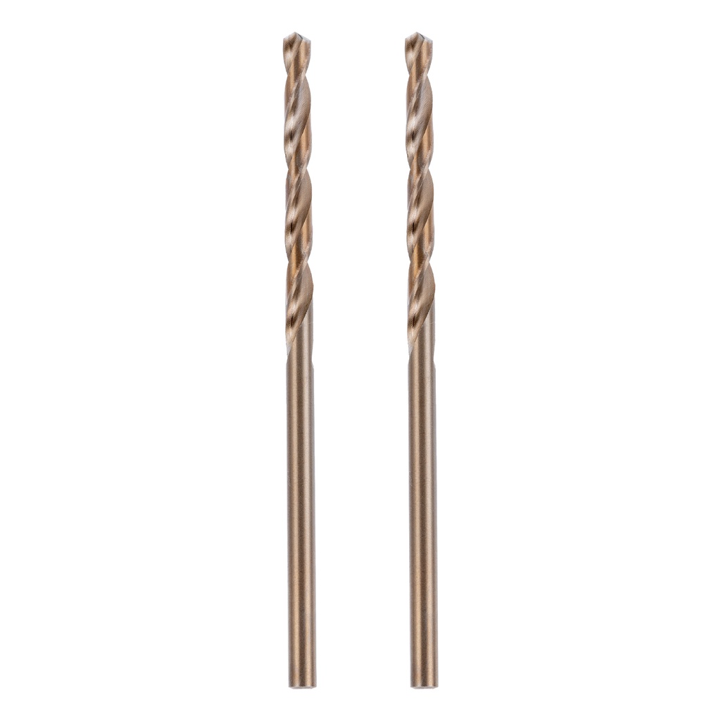 Metal twist drill bit HSS-Co, 2,5 mm, 2 pcs// MTX 714069