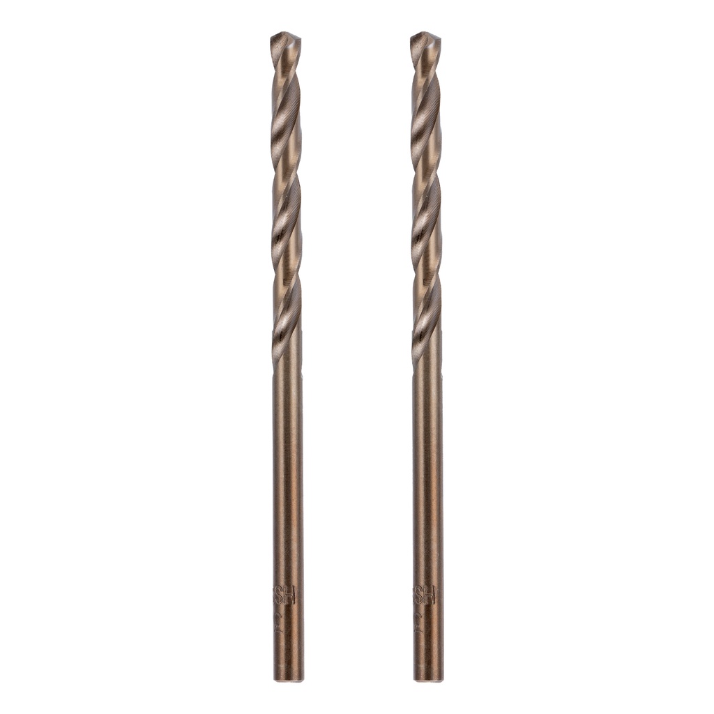 Metal twist drill bit HSS-Co, 3,5 mm, 2 pcs// MTX