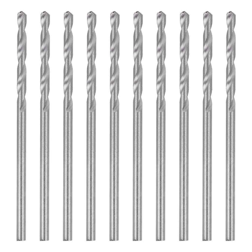 Polished twist drill bit, 2,0 mm, HSS, 10 pcs// MTX