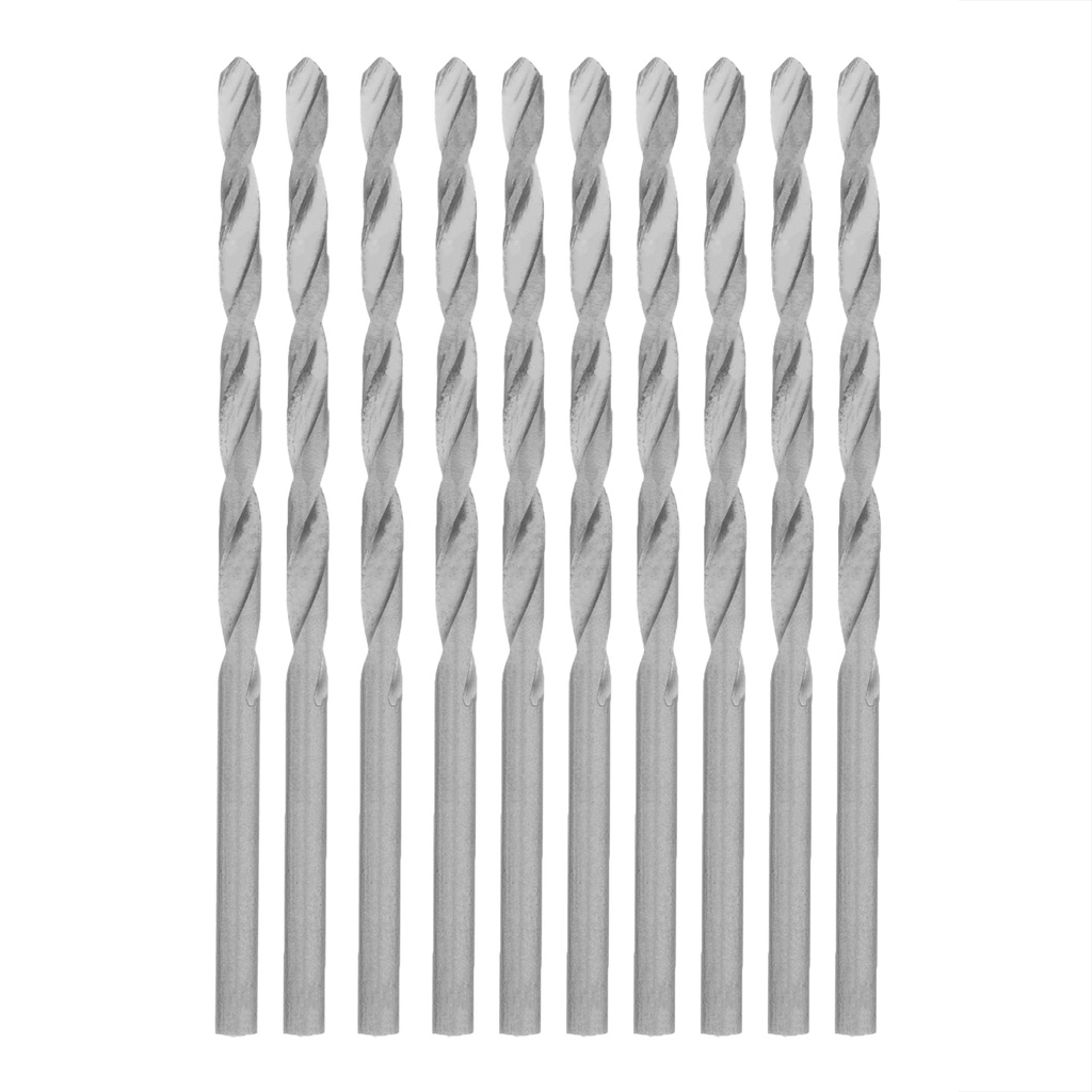 Polished twist drill bit, 2,8 mm, HSS, 10 pcs// MTX