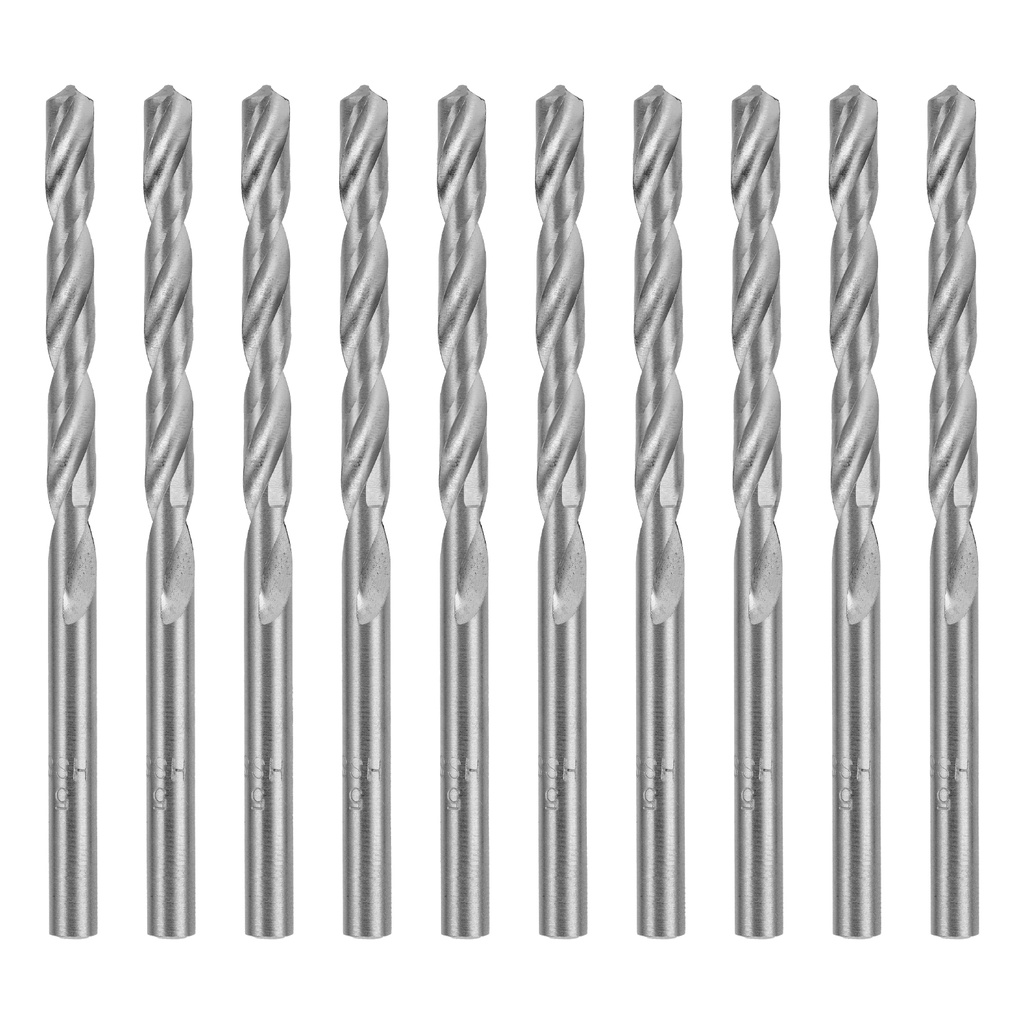 Polished twist drill bit, 5,0 mm, HSS, 10 pcs// MTX 715509