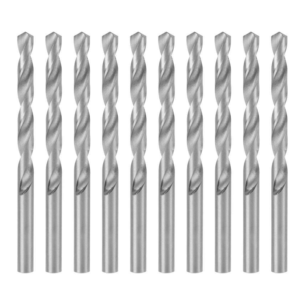 Polished twist drill bit, 8,0 mm, HSS, 10 pcs// MTX