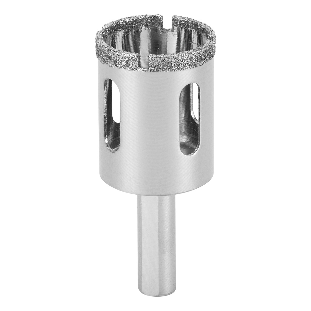 Electroplated diamond hole saw, 28 х 67 mm triangular shank// MTX 726289