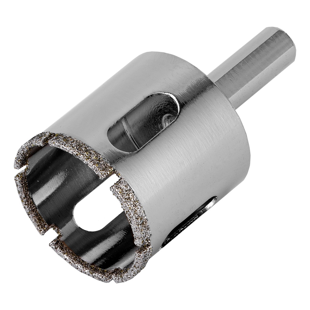 Electroplated diamond hole saw, 35 х 67 mm triangular shank// MTX 726359