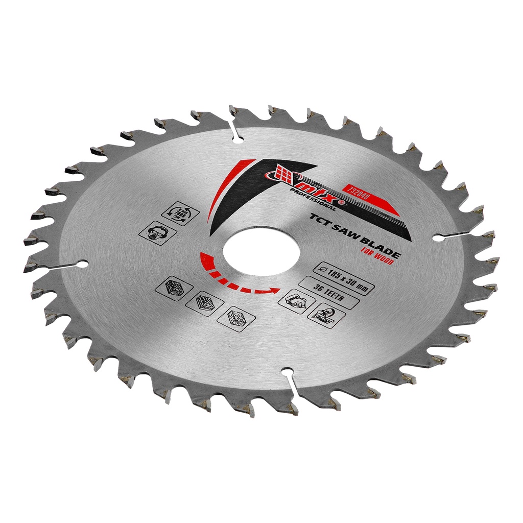 T,C,T, Saw blade for wood cutting, 185 х 30 mm, 36T// MTX 732849