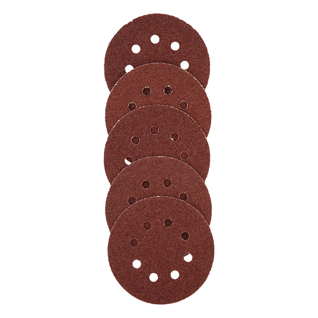 Velcro abrasive discs, perforated, P 36, 125 mm, 5 pcs// MTX