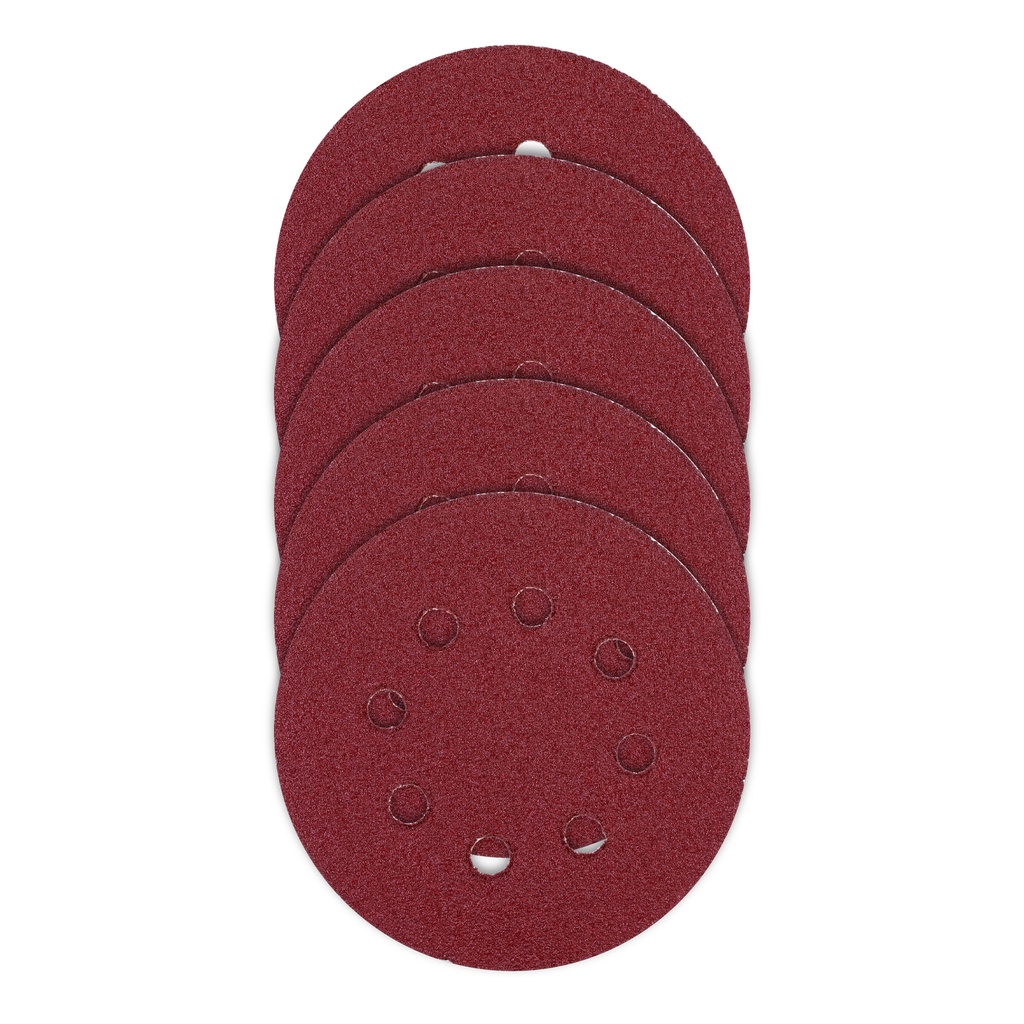 Velcro abrasive discs, perforated, P 40, 125 mm, 5 pcs// MTX 738029