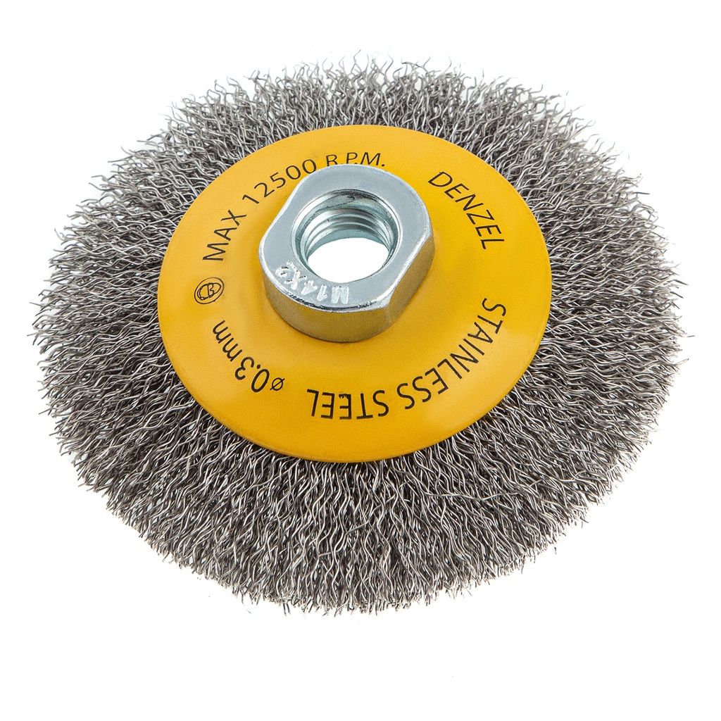 Denzel Plate Angle Grinder Brush 100 mm, M14