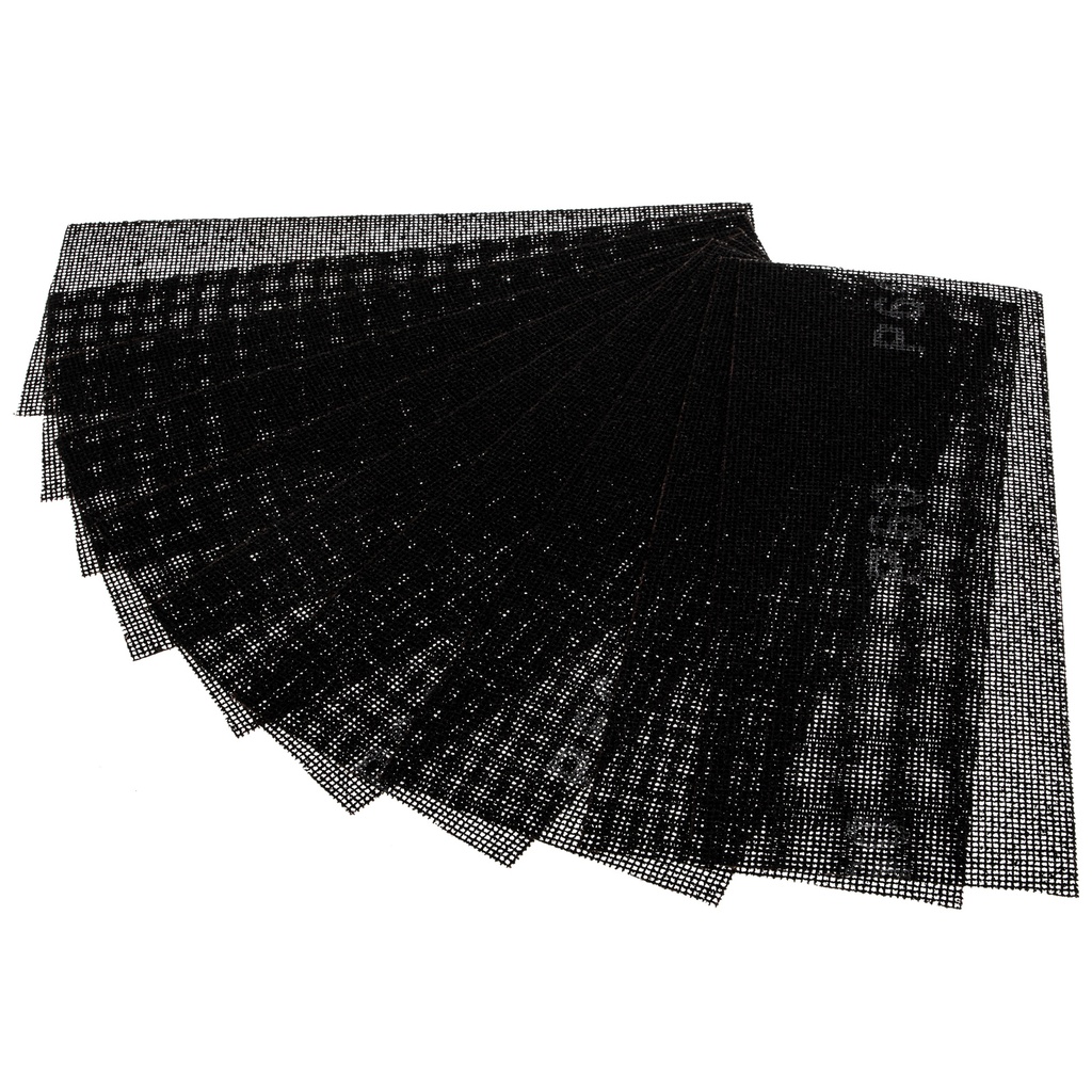 Sanding screen grit, P 60, 115 х 280 mm, 10pcs// Sparta 751205
