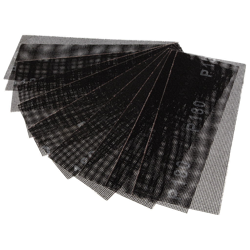 Sanding screen grit, P 180, 115 х 280 mm, 10pcs// Sparta 751325