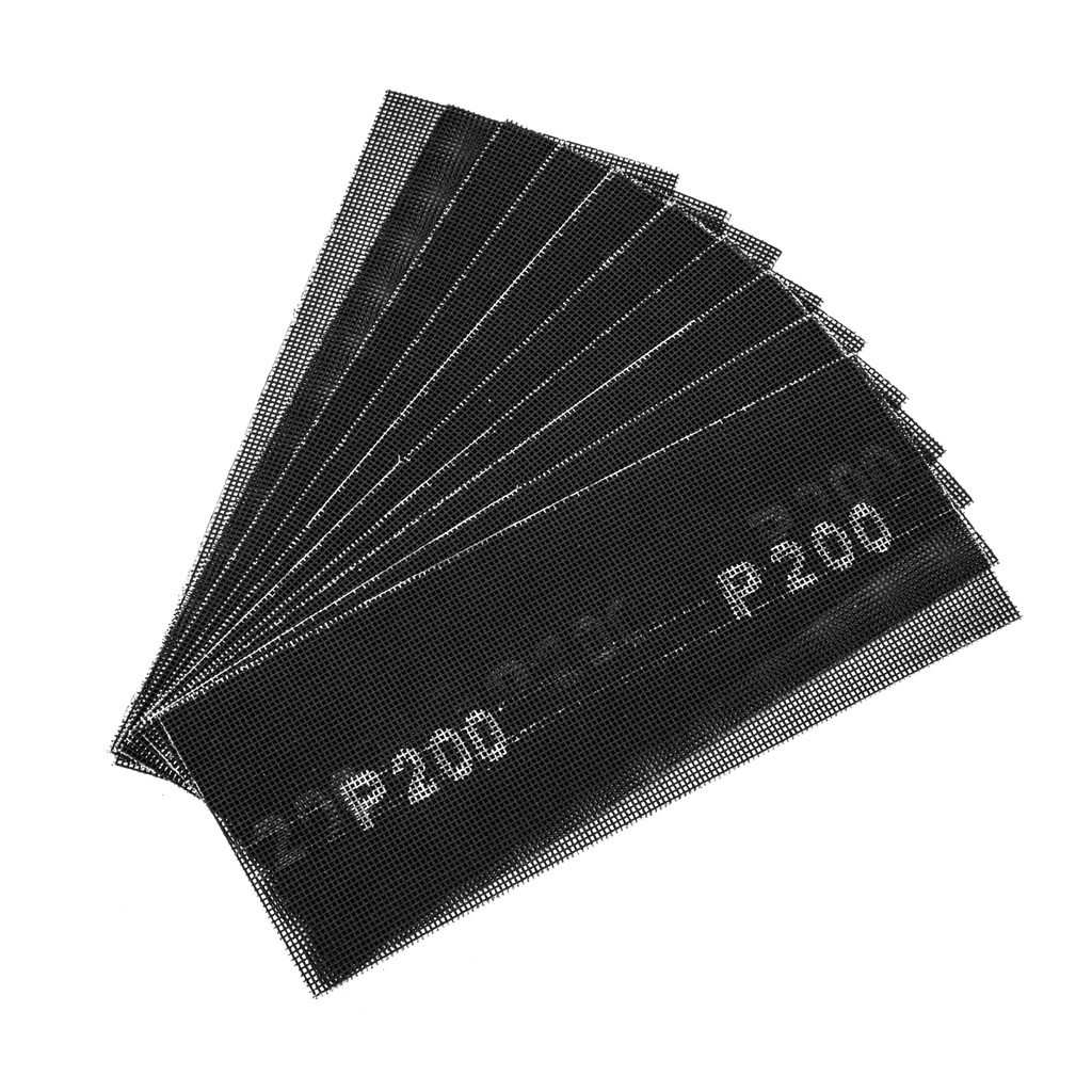 Sanding screen grit, P 200, 115 х 280 mm, 10pcs// Sparta 751335