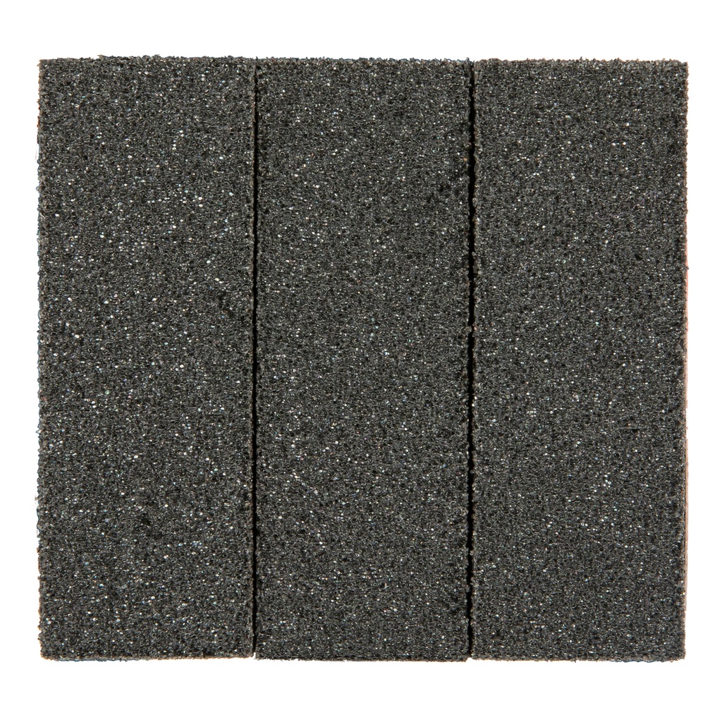 Grinding sponge, 100 х 70 х 25 mm, soft, Р 60/80, Р 60/100, Р 80/120, 3 pcs,// MTX 757059