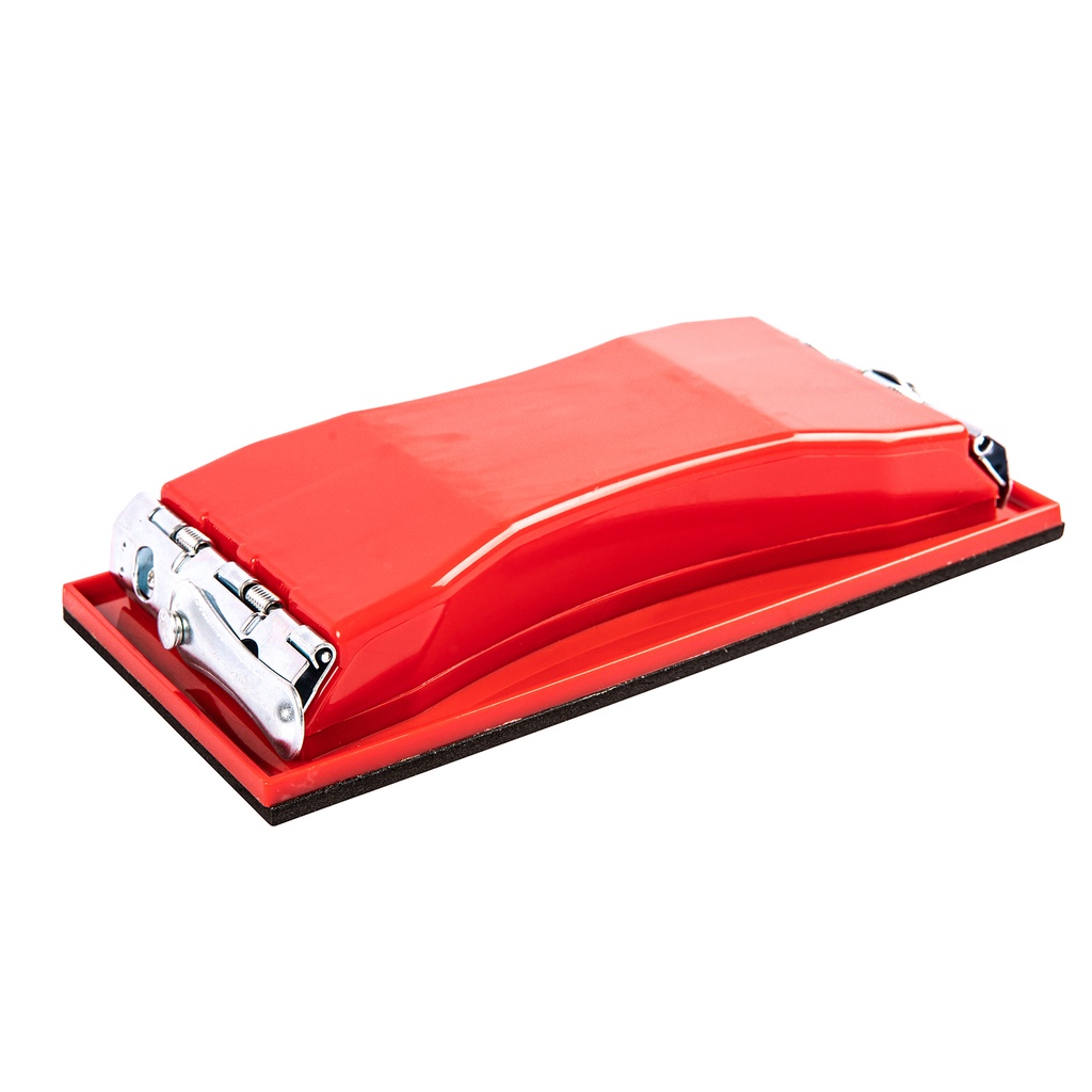 Abrasive stick, 210 х 105 mm, plastic with clamps// MTX 758309