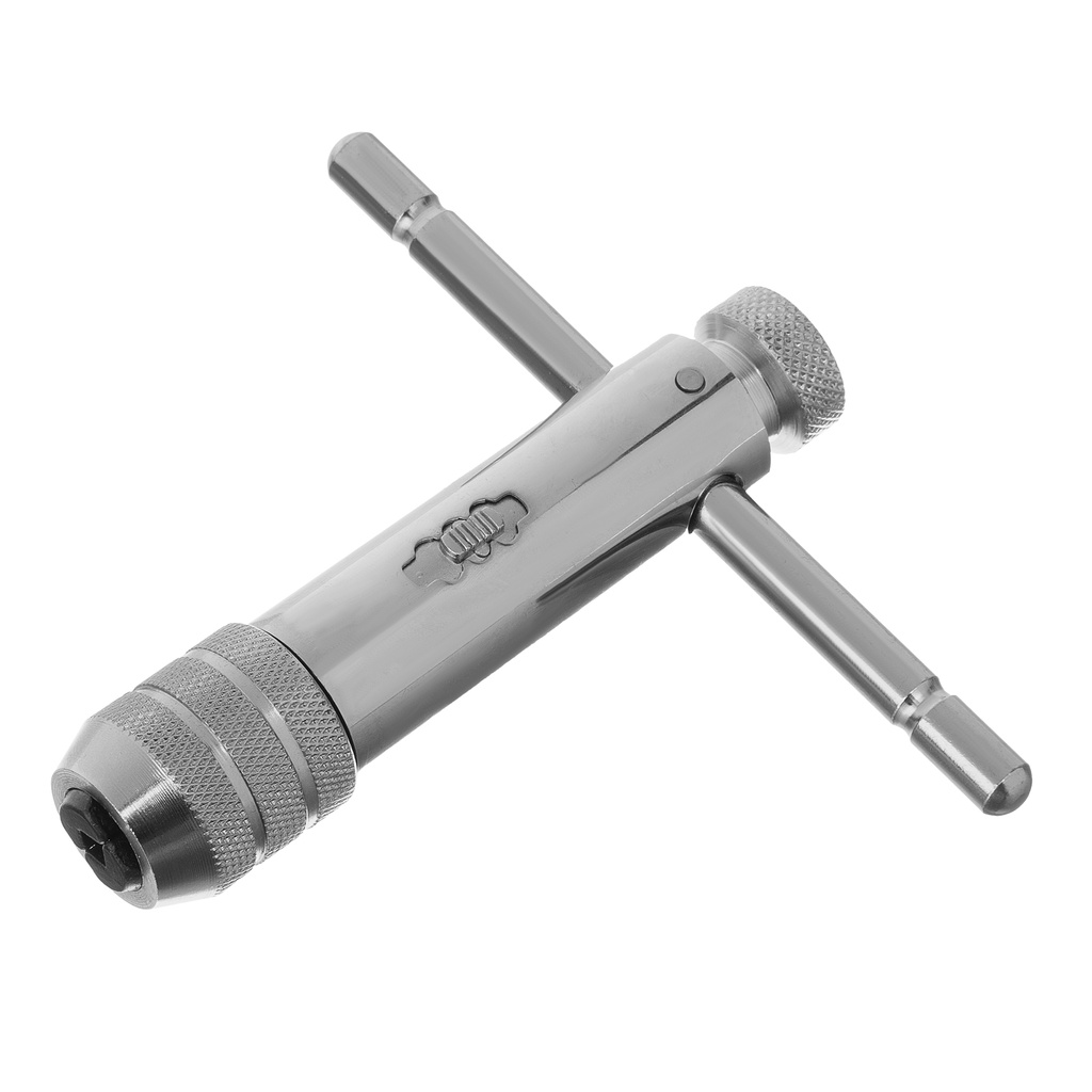 Chrome-plated tap holder with ratchet, M5 – M12// MTX 769079