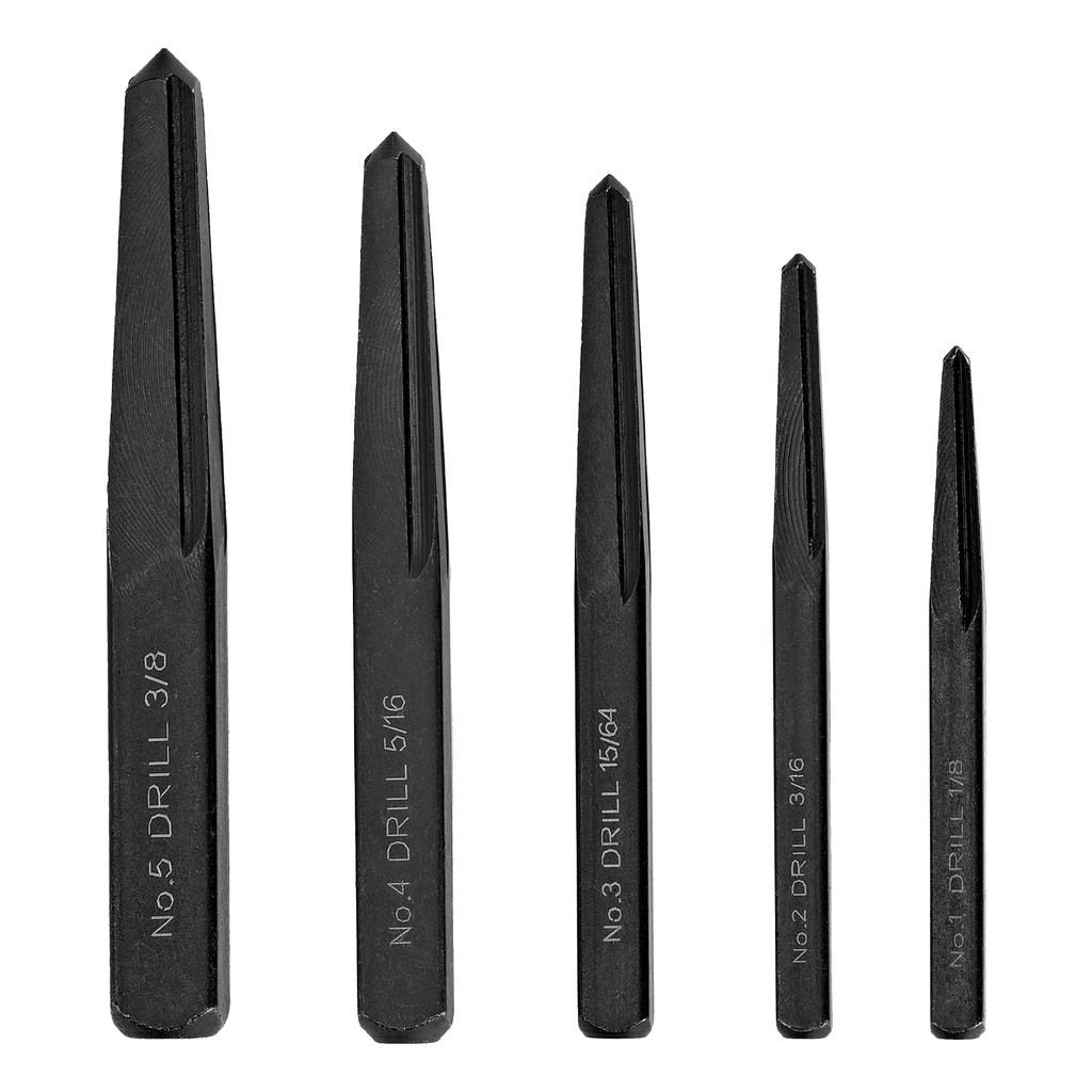 MTX Square Screw Extractor Set, 5 pcs