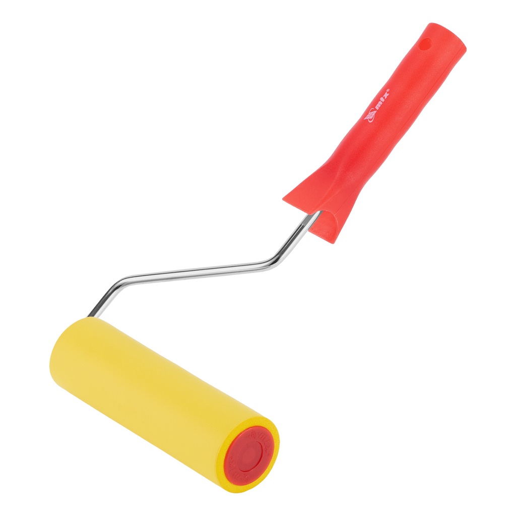 Smoothing rubber roller, 150 mm, handle - 6mm// MTX 810159