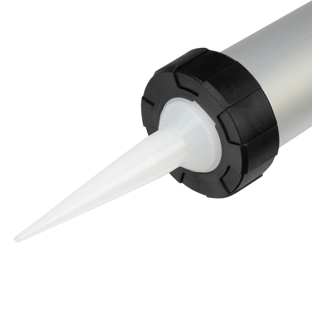 Caulking gun 400ml, closed, aluminium body, round rod 8 mm// Sparta