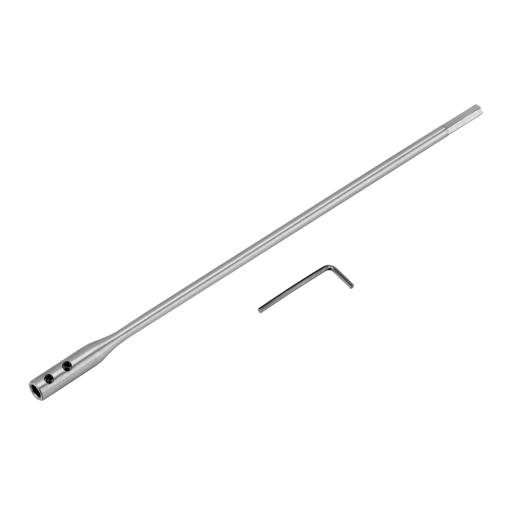Flat Drill Bit Extender, 300mm, D 16-40mm, 6PT shank// MTX 7049559