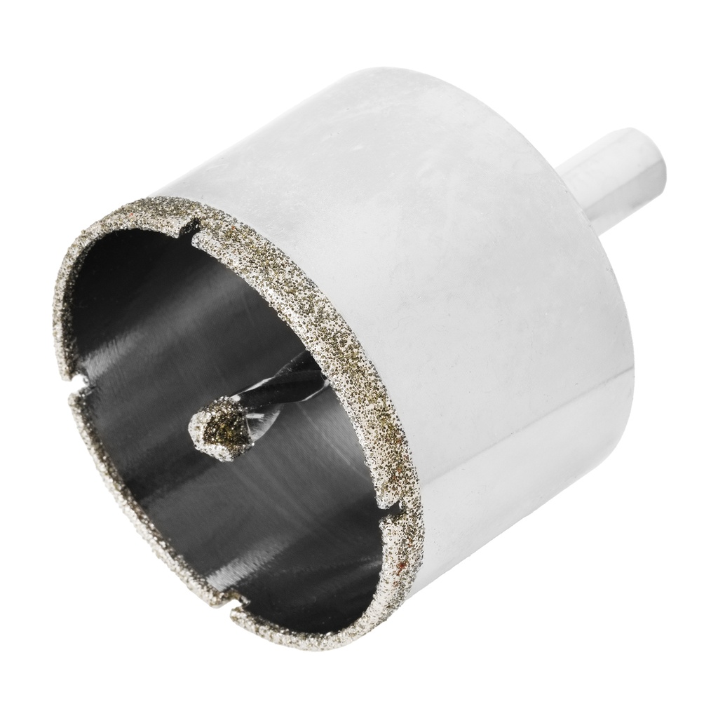 Diamond drill bit on ceramic granite, 55 x 67 mm, triangular shank// MTX 7265539