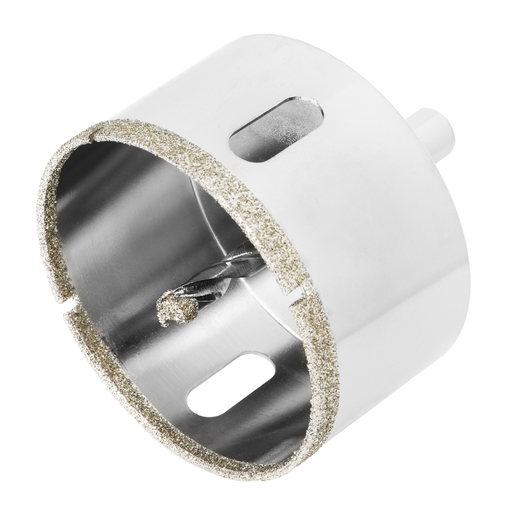 Diamond drill bit on ceramic granite, 70 x 67 mm, triangular shank// MTX 7267039