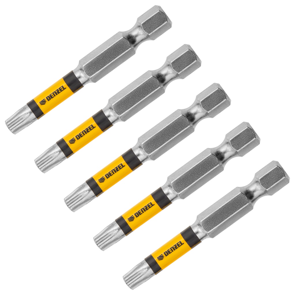 Denzel Bit Set T25 × 50 mm (2″), 5 pcs