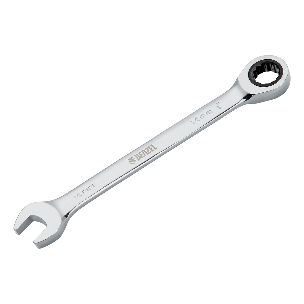 Denzel Ratcheting Combination Wrench 14 mm